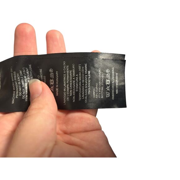 Nanushka Zada Abstract Print Mini Shirtdress Size Medium - Picture 6 of 7